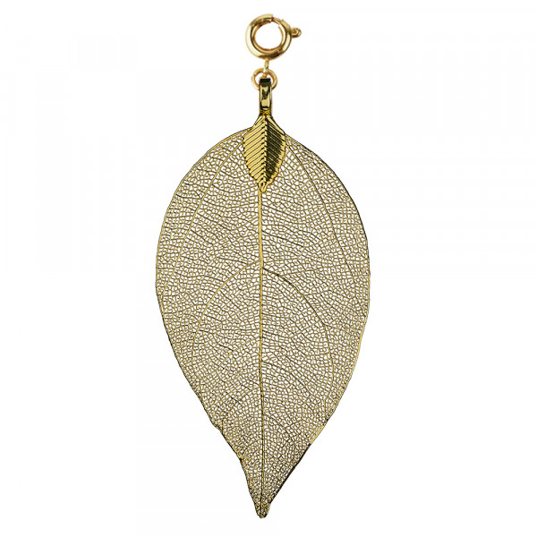 Buddha Blatt mittel, gold  **SALE**